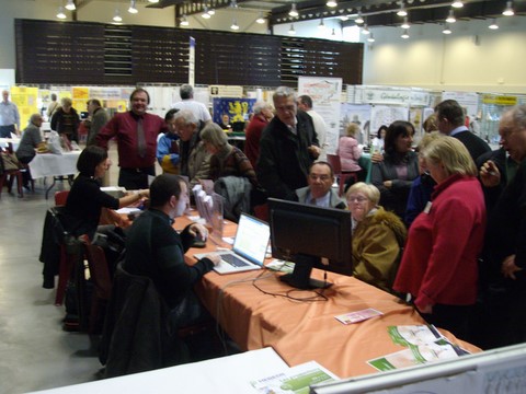 Stand HEREDIS,  Débordé